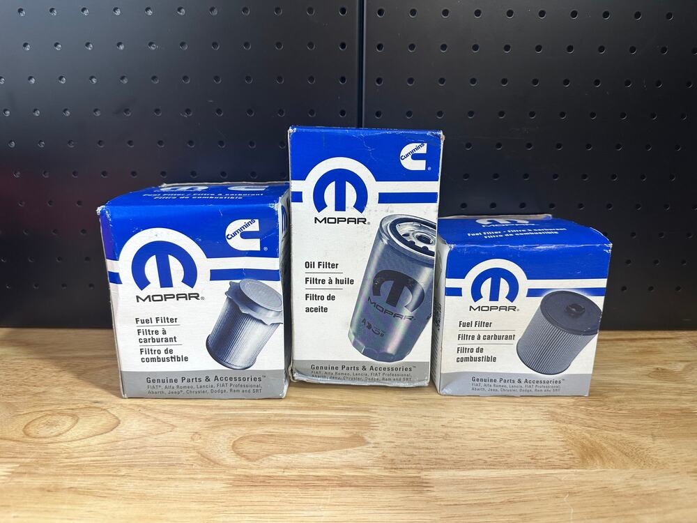 OEM MOPAR 2019-2024 Ram 2500 3500 4500 5500 Diesel Fuel+Oil Filter Assembly 6.7L